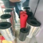 《鼎诺节能》20mm厚橡塑管 橡塑保温管双面铝箔不干胶橡塑管冷凝管保温